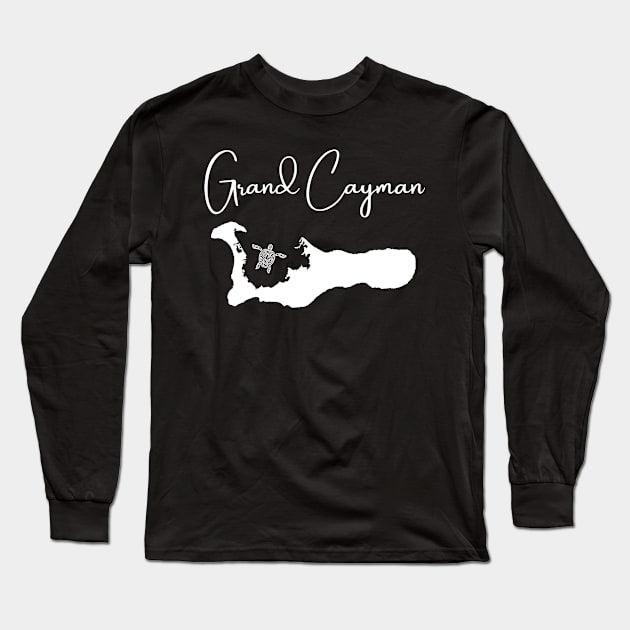 Grand Cayman Long Sleeve T-Shirt by Tee's Tees